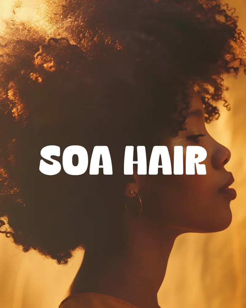 Visuel de marque, Soa Hair